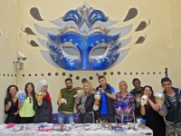 Yabancı konukların ‘mask’ keyfi 