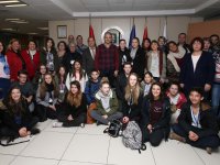 Yabancı öğrencilerden Akpınar'a ziyaret