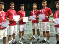 Yamanlar Koleji, teniste Türkiye ikincisi oldu
