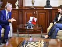 Yeni Başkonsolos'tan Kocaoğlu'na ziyaret