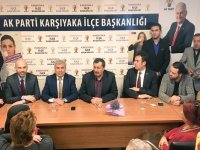 Yıldırım, Ak Parti Karşıyaka Başkanlığını ziyaret etti