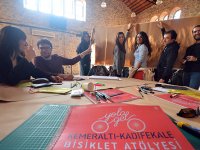 ''Yola gel'' atölye çalışmaları sürüyor...