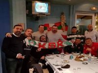 Yunan taraftarlar Karşıyakalılara saldırdı, araçlarının lastiklerini kesti...