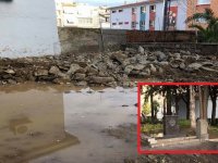 Zübeyde Ana anıt mezarı yanındaki tuvalet yıkıldı