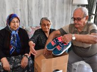 Zübeyde Hanım Huzurevi sakinleri ve çalışanlarından yardım eli