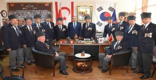 Kaymakam Demir gazileri ziyaret etti