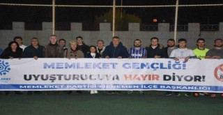 Memleket Partisi İzmir İl Başkanlığı uyuşturucuya hayır dedi