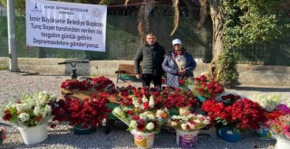 İzmirli seyyar satıcıların geliri depremzedelere gidecek