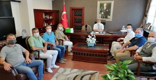 Ak Parti Karşıyaka, Kaymakam Çalışır'la bayramlaştı