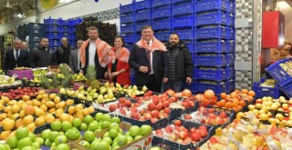 Cemil Tugay'dan hal esnafına ziyaret