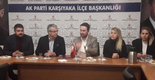Başkan Akpınar, AK Parti Karşıyaka İlçe Başkanlığı'nı ziyaret etti