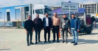 Başkan Gümrükçü, imar komisyonu üyeleriyle deprem bölgesinde