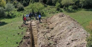 Menemen'de fay zonu incelemesi