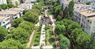 Kent içinde yeşil bir vaha