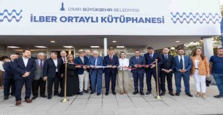 Prof. Dr. İlber Ortaylı kendi adını taşıyan kütüphaneyi açtı