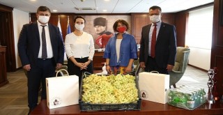 Alaşehir Belediye Başkanı Başkan Tugay'ı ziyaret etti