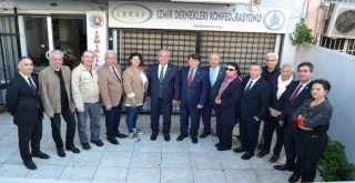 DSP Genel Başkanı Aksakal ile Pülten STK yöneticileriyle buluştu