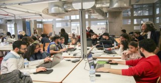 Minik mimarlar iş başında