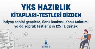 İzmir Büyükşehir’den üniversiteye hazırlanan gençlere destek