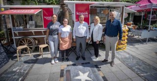 Konak’ta Kadınlar hem üretiyor hem kazanıyor