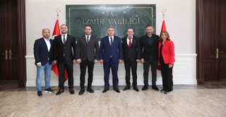TSYD İzmir Şubesi’nden Vali Elban’a ziyaret