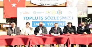 Çiğli Belediyesi’nde toplu sözleşme sevinci