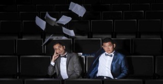 İzmir Agora'da bir piyano iki piyanist