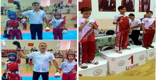 Karşıyakalı Bartu Miniklerde Ege Bölge Şampiyonu