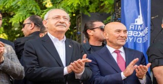 İzmir Büyükşehir Belediyesi’nden Kılıçdaroğlu ile bir açılış, bir temel