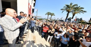 Büyükşehir'de toplu sözleşme sevinci