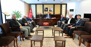 Atilla Güler, Vali Yavuz Selim Köşger’i ziyaret etti