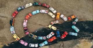 Karşıyaka'dan Vos Vos konvoyu geçti.....