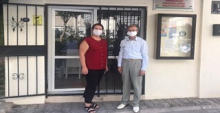 Müftü Gürler, muhtar Esmer'e başsağlığı diledi