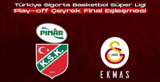 Pınar Karşıyaka'nın Play-Off rakibi Galatasaray