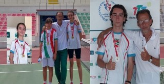 Bostanlıspor kortta üçü birincilik, 5 madalya aldı