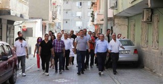 Başkan Sandal bu kez Adalet Mahallesi'nde vatandaşlarla buluştu