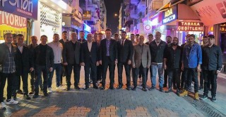 Çiftçioğlu Karşıyaka Ülkü Ocakları'nı ziyaret etti