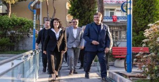 Başkan Tugay ziyaretlerini sürdürüyor