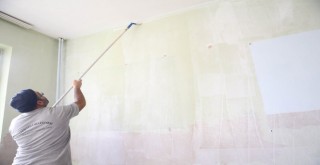 Karşıyaka'da çocuklar tatilde, okullar bakımda