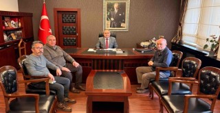 TOF yetkilileri, Kaymakam Demir’i ziyaret etti