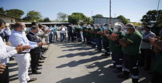 Konak işçilerine çifte bayram