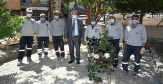 Başkan Selvitopu ekipleri tek tek ziyaret etti