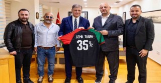 KSK'den Başkan Tugay'a ziyaret