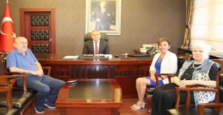Karşıyaka Kent Konseyi yeni yönetimi Kaymakam Demir’i ziyaret etti