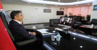 Başkan Mustafa Kayalar AB Proje toplantısına katıldı