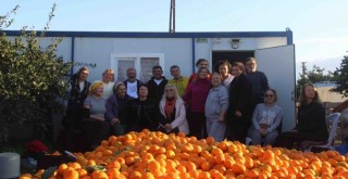 Turuncu Dayanışma’yla Mandalina Dalında Çürümedi