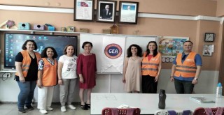 Lamia Karer İlkokulu'nda sürdürebilirlik söyleşisi