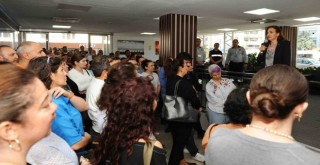 Başkan Ünsal personelle buluştu