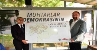Başkan Utku Gümrükçü muhtarlarla buluştu