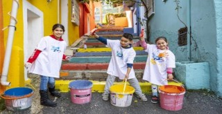 ''Renkli Proje'' Lale Mahallesi’nde hayatı değiştirdi